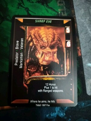 Aliens vs Predator AvP CCG TCG: Sharp Eye