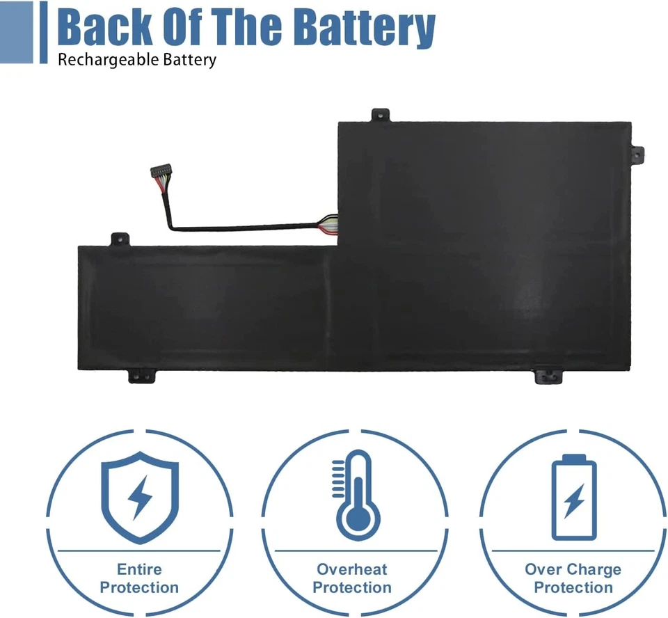 Batería L18D3PF2 para Lenovo Yoga C740-15IML Series L18M3PFA 5B10T83739 60,3Wh EE. UU. Foto 2 de 4