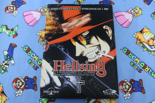 SERIE DVD ANIME MANGA HELLSING VERSION COMPLETA 13 CAPITULOS MUY BUEN ESTADO