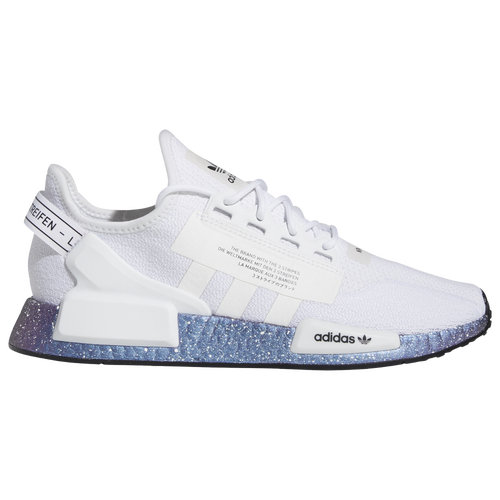 nmd r1 grey three  cloud white  core black