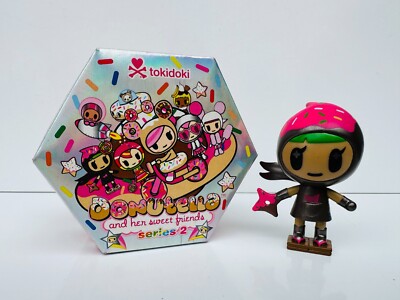Tokidoki Donutella Series 2 - Choco Ninja Vinyl Figure