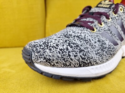 Adidas ZX Flux J Torsion Running Sneakers AQ8439 Merlot