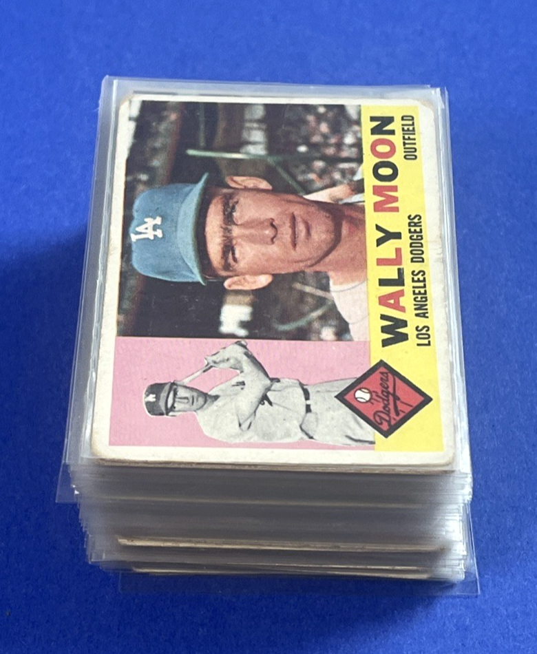 Lot Of 66 1960 Topps Baseball Cards All Different Complete Set Starter ...