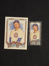 Seiya Suzuki•2025 Topps Allen & Ginter #46 • SP Black Border Mini & Base• Cubs 