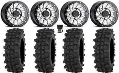 Raceline Squad Bdlk 15'' Wheels Si +38mm 32'' ACP Tires Can-Am Maverick X3