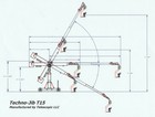 Techno-Jib T15 made by Telescopic professional camera moving crane 15' Stanton — photo 4