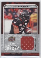 2015 Upper Deck CFL UD Game Jersey Jon Cornish #GJ-JC 0c3