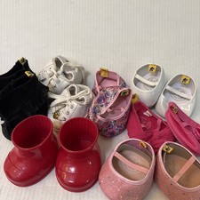Build a Bear Shoes Lot 7 Glitter Girls Sketchers Boots Slippers More