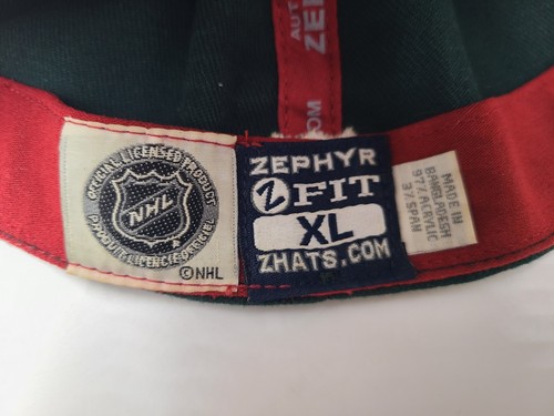 Minnesota Wild Zephyr Fitted XL Mütze Kappe Acrylmischung Herren Damen NHL Hockey grün - Bild 13 von 13