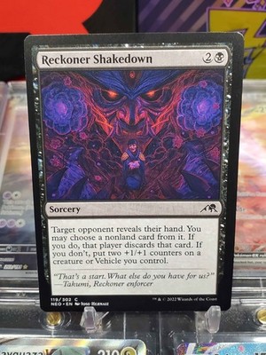 Reckoner Shakedown 119/302 Common Non Foil MTG Kamigawa Neon Dynasty