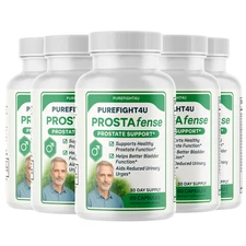 ProstaFense Prostate Support Supplement for Men - 5 Bottles