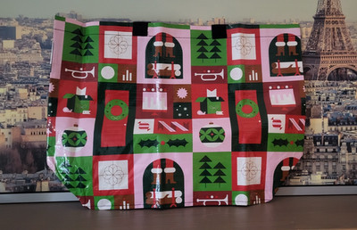 IKEA VINTERFINT Weihnachts Tasche groß limited NEU frakta stil limited 36 l
