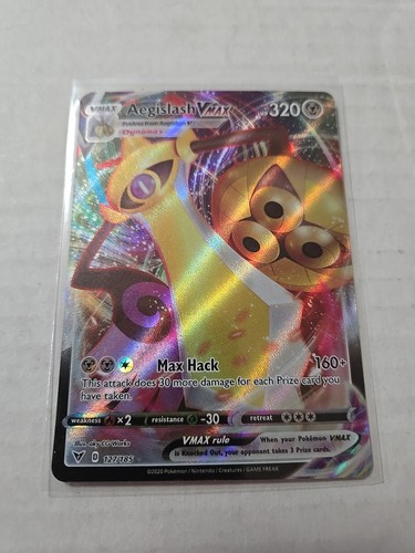 *Aegislash VMAX 127/185 | SWSH - Vivid Voltage | Ultra Rare | Pokemon