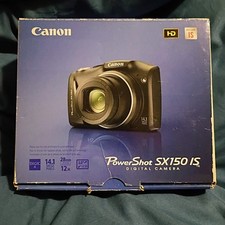 Canon PowerShot SX150 IS 14.1MP Digital Camera - Black