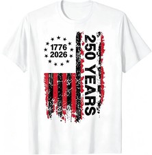 250 Years America Anniversary 250th Independence Day Freedom T-Shirt