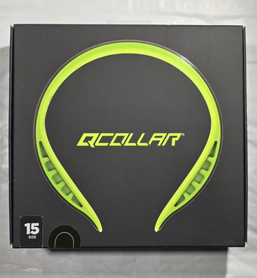 Q30 Q-COLLAR FOOTBALL CONCUSSION  DEVICE SIZE 15 GREY NEW SEALED AUTHENTIC USA 