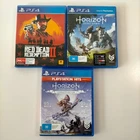 PS4 Games Bundle Red Dead Redemption 2 Horizon & Horizon Complete Edition
