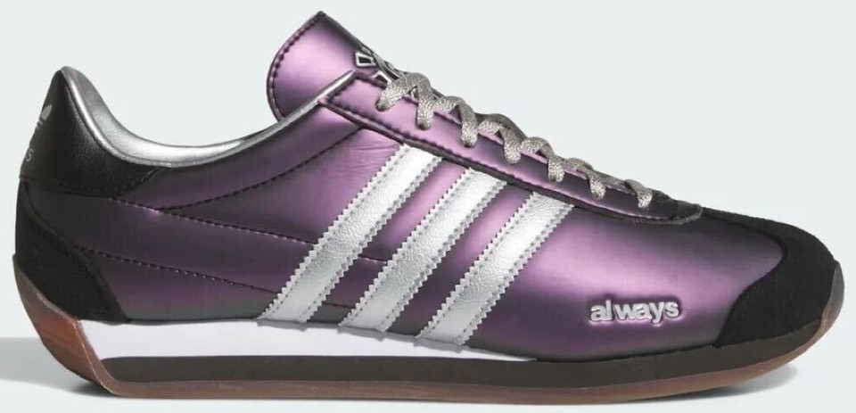 Always Do What You Should Do x adidas Country OG Purple Silver