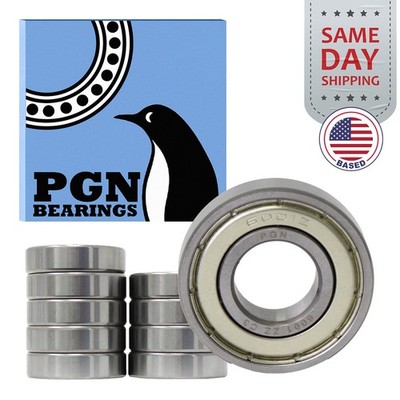 (10) 6001-ZZ Premium Metal Shield Ball Bearing C3 EMQ, 12x28x8, 6001 ZZ 6001z