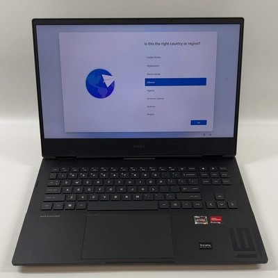 HP Omen 16-N0033DX 16'' Ryzen 7 6800H 3.2GHz 16GB RAM 1TB SSD AMD Radeon RX 6650M