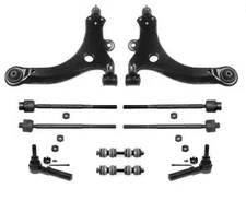 F Lower Control Arms, Bushings, Ball Joints Tie Rods for 97-03 Chevrolet Malibu
