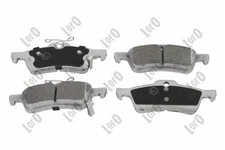 Rear Axle ABACUS 231-02-150 Brake Pad Set, Disc Brake for Honda