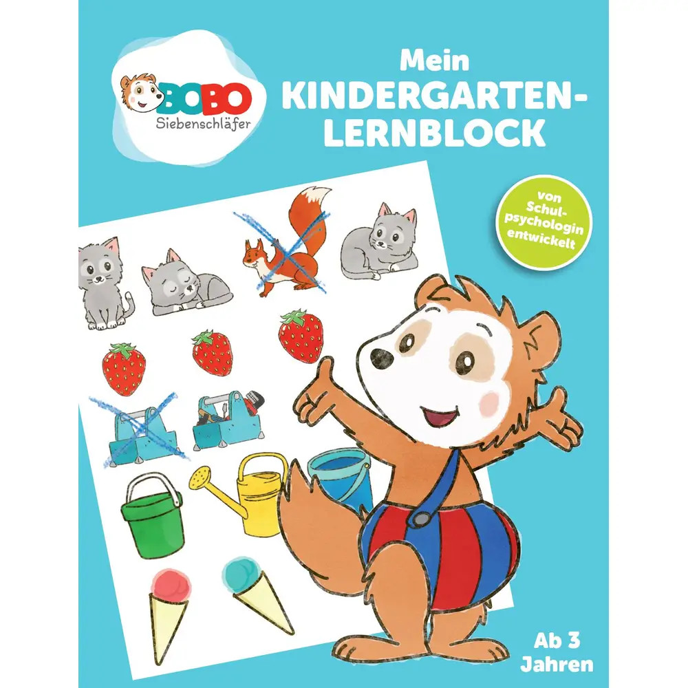 Animation Jep- ~ Bobo Siebenschläfer - Mein Kindergarten Lernblock - Bild 2