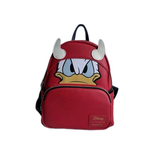 Disney Loungefly Glow in the Dark Donald Duck Devil Mini Backpack New With Tags - Picture 2 of 5