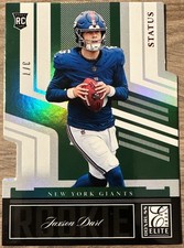 JAXSON DART 2025 Donruss Elite /7 Green Aspirations Die Cut  RC
