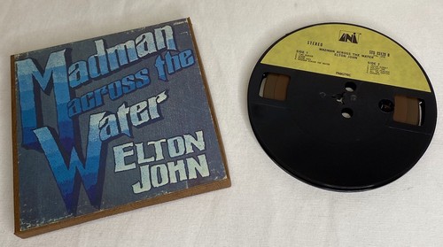 Elton John 4 Spur Tonbandspule 3 3/4 IPS Madman Across Water Honky Chateau