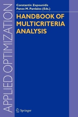 Handbook of Multicriteria Analysis - 9783642263545