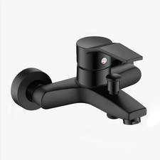 Shower Faucet Made of Alloy Material, G1/ 2Inch Threaded Wall-Mounted Triple Mix