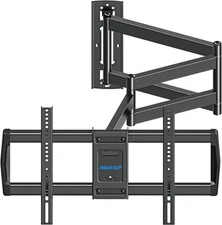 MOUNTUP 37.9" Long Arm TV Wall Mount for Most 42-75 Inch single stud, Black 