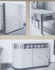 Mobile cucina disegnato da Piero Bottoni, Milano, lanterna magica vetro scivolo