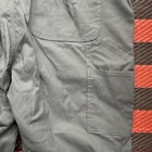 Carhartt Men's Rugged Flex Canvas Coverall Loose Fit Gray Gravel M Short NWT — photo 9