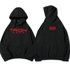 two sides hoodie, Nine Inch Nails Tron Ares Album Graphic Hoodie