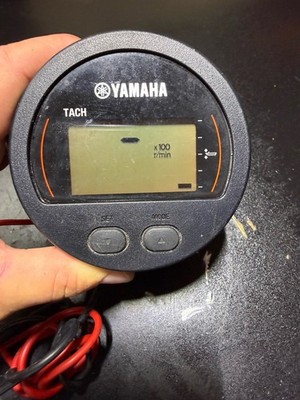 Yamaha Marine Outboard 6Y8 Command Link Digital Tachometer Gauge