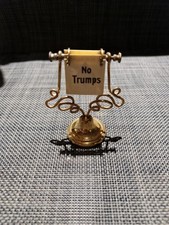 Antique British Rd 555619 Brass Bridge Trump Indicator Marker