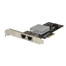 Image of StarTech.com Dual Port 10G PCIe Network Adapter Card - Intel-X550AT 10GBASE-T &