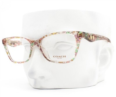 Coach Eyeglasses Glasses HC 6248U 5894 Crystal Floral Field Clear