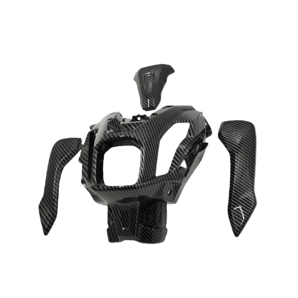 Carbon Fiber Front Headlight Cover Guard Fairing Kit For Yamaha MT-07 2022-2023 Foto 4 de 4