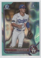 2022 Bowman Draft Chrome Aqua Lava Refractor 178/199 Sean McLain #BDC-50 02q1