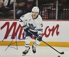 Henry THRUN SIGNED 8x10 Photo! TORONTO MAPLE LEAFS! Marlies D MAN W/coa