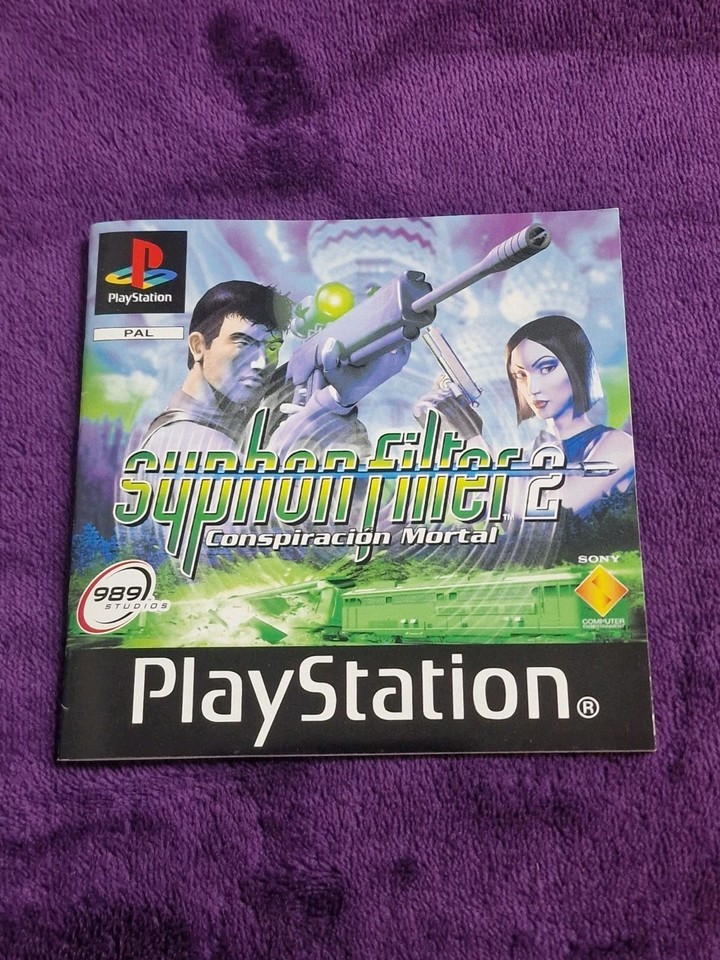 Syphon Filter 2 – PS1 – PAL – Boîte Et Disque – Sans Notice – Bon état