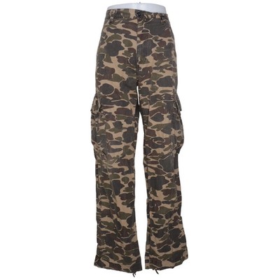 Carhartt WIP, Cargohose, Größe: 36/32, REGULAR LEAR PANT, Grün/Braun/Beige #tLw