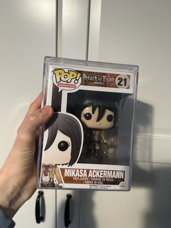 Funko POP! Attack On Titan Mikasa Ackermann #21 RARE Vaulted Retired