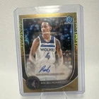 Rob Dillingham 2025 Bowman Chrome #BCA-RD True Gold Refractor Auto /50