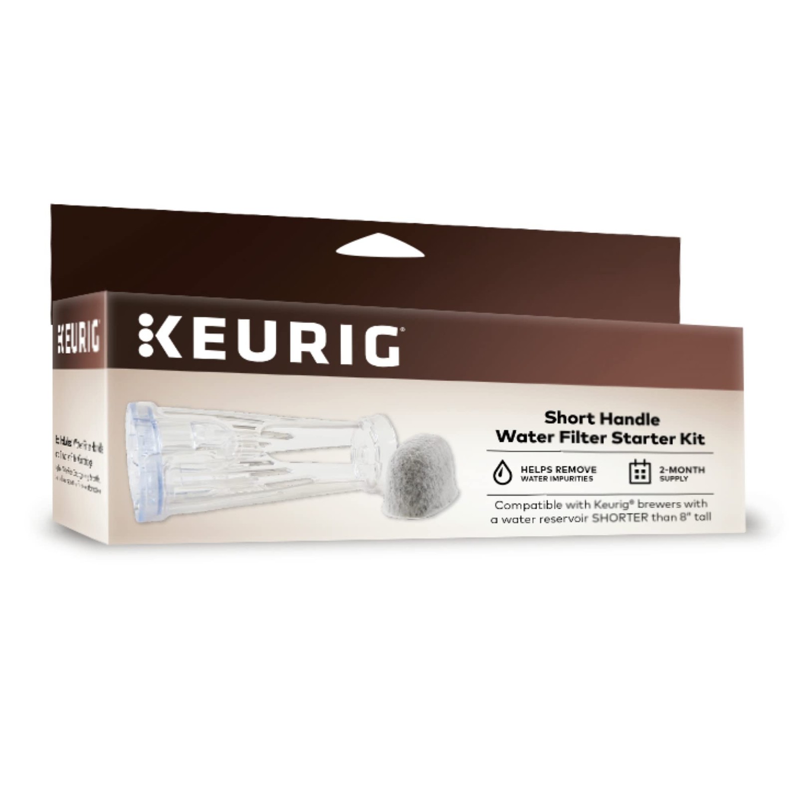 Keurig Short Handle Water 1 Count (Pack of 1), Filter 