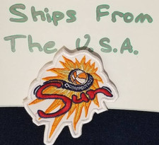 WNBA Connecticut Sun Basketball Patch aprox 2.75x3.5"