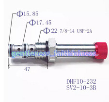 SV2-10-3B 2-Position 3-Way Solenoid Valve Hydraulic Cartridge Threaded DHF10-232